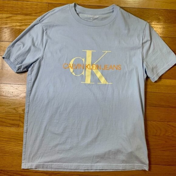 Calvin Klein Shirt Bundle Tshirt Set Size Medium, Black, Gray, Blue Short Sleeve - Picture 9 of 10